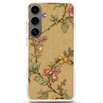 Flowers, Branches, Desenho, Edge, Leaves Samsung Galaxy S24 Ultra 6.9 Inch TPU UV Case