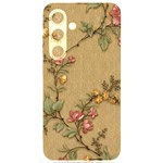 Flowers, Branches, Desenho, Edge, Leaves Samsung Galaxy S24 6.2 Inch Black TPU UV Case