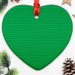 Green Lego Texture, Lego Background, Lego Texture, Green Ornament (Heart)