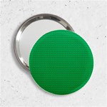 Green Lego Texture, Lego Background, Lego Texture, Green 2.25  Handbag Mirrors