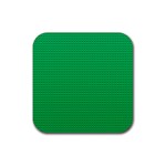 Green Lego Texture, Lego Background, Lego Texture, Green Rubber Coaster (Square)