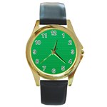 Green Lego Texture, Lego Background, Lego Texture, Green Round Gold Metal Watch