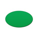 Green Lego Texture, Lego Background, Lego Texture, Green Sticker (Oval)