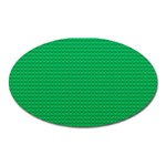 Green Lego Texture, Lego Background, Lego Texture, Green Oval Magnet