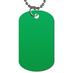 Green Lego Texture, Lego Background, Lego Texture, Green Dog Tag (One Side)