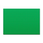 Green Lego Texture, Lego Background, Lego Texture, Green Sticker A4 (10 pack)