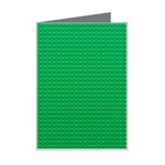 Green Lego Texture, Lego Background, Lego Texture, Green Mini Greeting Card