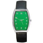 Green Lego Texture, Lego Background, Lego Texture, Green Barrel Style Metal Watch