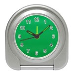 Green Lego Texture, Lego Background, Lego Texture, Green Travel Alarm Clock