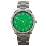 Green Lego Texture, Lego Background, Lego Texture, Green Sport Metal Watch