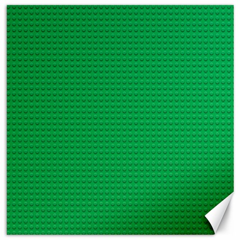 Green Lego Texture, Lego Background, Lego Texture, Green Canvas 12  x 12  from ArtsNow.com 11.4 x11.56  Canvas - 1