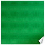 Green Lego Texture, Lego Background, Lego Texture, Green Canvas 12  x 12 