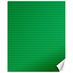 Green Lego Texture, Lego Background, Lego Texture, Green Canvas 16  x 20 