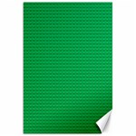 Green Lego Texture, Lego Background, Lego Texture, Green Canvas 20  x 30 