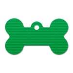 Green Lego Texture, Lego Background, Lego Texture, Green Dog Tag Bone (One Side)