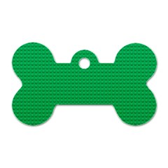 Green Lego Texture, Lego Background, Lego Texture, Green Dog Tag Bone (Two Sides) from ArtsNow.com Front