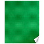 Green Lego Texture, Lego Background, Lego Texture, Green Canvas 11  x 14 