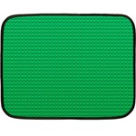 Green Lego Texture, Lego Background, Lego Texture, Green Two Sides Fleece Blanket (Mini)