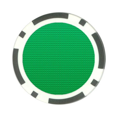 Green Lego Texture, Lego Background, Lego Texture, Green Poker Chip Card Guard (10 pack) from ArtsNow.com Front