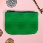 Green Lego Texture, Lego Background, Lego Texture, Green Mini Coin Purse