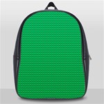 Green Lego Texture, Lego Background, Lego Texture, Green School Bag (Large)