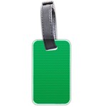 Green Lego Texture, Lego Background, Lego Texture, Green Luggage Tag (two sides)