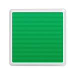 Green Lego Texture, Lego Background, Lego Texture, Green Memory Card Reader (Square)