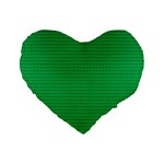 Green Lego Texture, Lego Background, Lego Texture, Green Standard 16  Premium Heart Shape Cushions