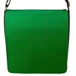 Green Lego Texture, Lego Background, Lego Texture, Green Flap Closure Messenger Bag (S)