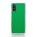 Green Lego Texture, Lego Background, Lego Texture, Green Samsung Galaxy S20 6.2 Inch TPU UV Case