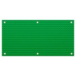 Green Lego Texture, Lego Background, Lego Texture, Green Banner and Sign 6  x 3 