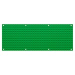 Green Lego Texture, Lego Background, Lego Texture, Green Banner and Sign 8  x 3 