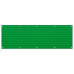 Green Lego Texture, Lego Background, Lego Texture, Green Banner and Sign 12  x 4 