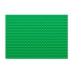 Green Lego Texture, Lego Background, Lego Texture, Green Crystal Sticker (A4)