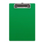 Green Lego Texture, Lego Background, Lego Texture, Green A5 Acrylic Clipboard