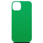 Green Lego Texture, Lego Background, Lego Texture, Green iPhone 14 Plus Black UV Print Case