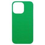 Green Lego Texture, Lego Background, Lego Texture, Green iPhone 14 Pro Max Black UV Print Case