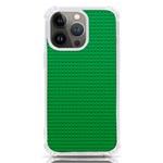 Green Lego Texture, Lego Background, Lego Texture, Green iPhone 13 Pro TPU UV Print Case