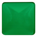 Green Lego Texture, Lego Background, Lego Texture, Green Square Glass Fridge Magnet (4 pack)