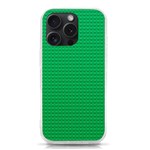 Green Lego Texture, Lego Background, Lego Texture, Green iPhone 15 Pro TPU UV Print Case