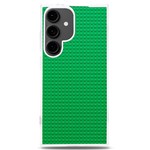 Green Lego Texture, Lego Background, Lego Texture, Green Samsung Galaxy S24 Plus 6.7 Inch TPU UV Case