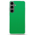 Green Lego Texture, Lego Background, Lego Texture, Green Samsung Galaxy S24 Ultra 6.9 Inch TPU UV Case