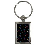 Kids , Kids , Background, Doodle Key Chain (Rectangle)