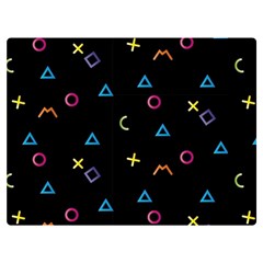 Kids , Kids , Background, Doodle Two Sides Premium Plush Fleece Blanket (Baby Size) from ArtsNow.com 40 x30  Blanket Back