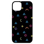 Kids , Kids , Background, Doodle iPhone 14 Plus Black UV Print Case