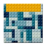 Lego, Background, Dots Tile Coaster