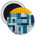 Lego, Background, Dots 3  Magnets