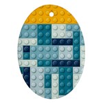 Lego, Background, Dots Ornament (Oval)