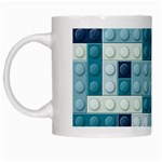 Lego, Background, Dots White Mug