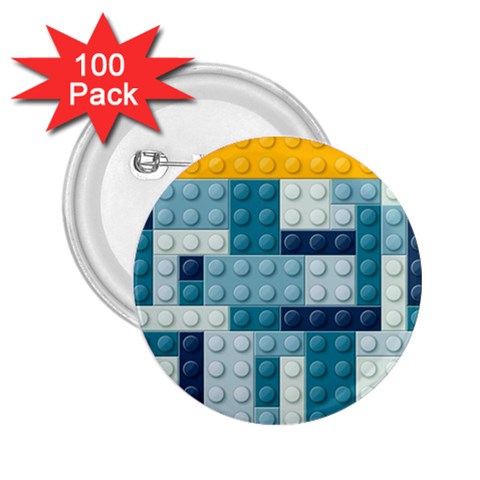 Lego, Background, Dots 2.25  Buttons (100 pack)  from ArtsNow.com Front